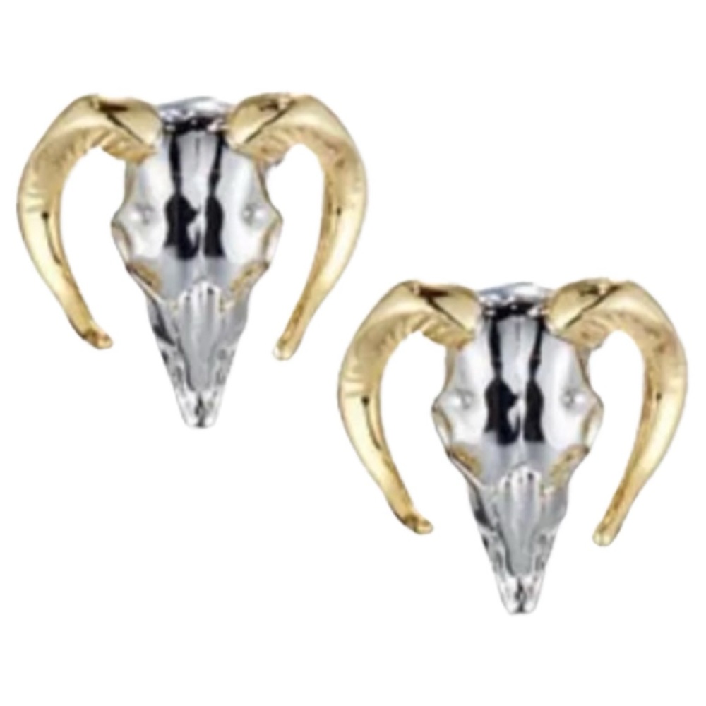 ALEXIS BITTAR • Horned Ram Earrings
